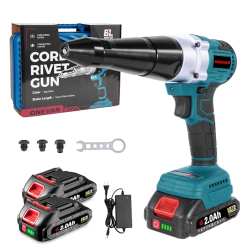 ONEVAN �[�d���d�����x�b�g�K�� �}�L�^ 20V�o�b�e���[�݊��\ �y�� �n���h�i�b�^�[ ���x�b�g �H�� �ő�20000N������ �X�g���[�N��22mm 3.2/4.0/4.8mm�A���~���X�e�����X���x�b�g�Ή� ���{��������t���y�o�b�e���[*2+�[�d��z