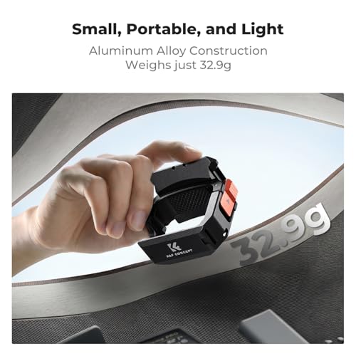 Image of K&F Concept DJI OSMO Pocket 4 3 Multi-Functional Expansion case with Cold Shoe Mount, GoPro Connector, Action Connector, Arca Connector, 1 /4 inch Connector, and Lanyard Hole; Includes Lanyard *1