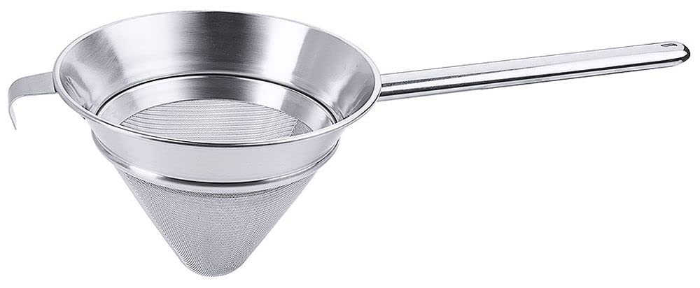 Contacto Edelstahl Spitzsieb 20 cm