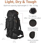 Amazon Basics Internal Frame Backpack