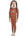 Leveret Kids Pajamas Santa Red Green 2 Piece Christmas Pjs Set 100% Cotton 14 Years