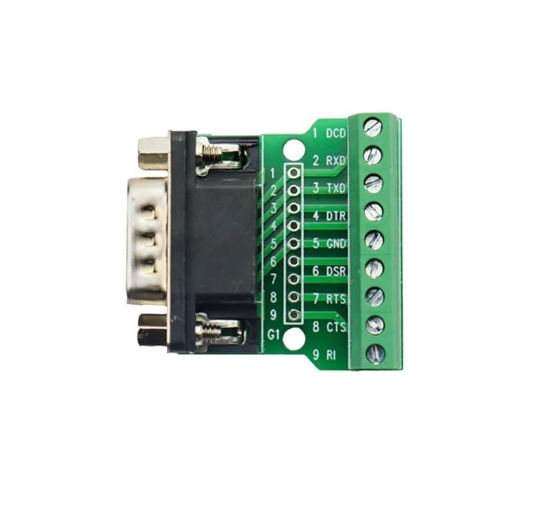 DB9 Male Screw Terminal to RS232 RS485 Conversion Board-image-9