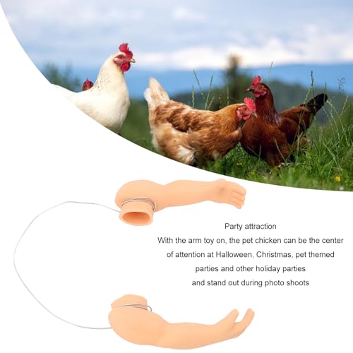 Brinquedos de Braços de Frango Muscular, Punho Artificial que Luta Brinquedos de Frango Simulação En