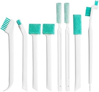ALLY-MAGIC Household Cleaning Brushes Diverse Cleaning Brush Set 8 in 1 Detail Cleaning Brush Deep Detail Crevice Cleaner Brush for Small Holes Corner Space Keyboard Bottle Tile Y4-JYQJS