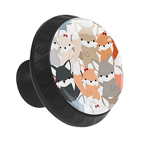Boutons de tiroir renard pour crèche et commode enfant de 35 mm - 3