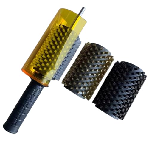 Kuzari �X�m�[�{�[�h�u���V ���[���[�u���V 3�_�Z�b�g ���u���V �n�уu���V �i�C�����u���V ����10cm/15cm/20cm/30cm �����ϋv�� �y�� ��v �����^�� �֗� �X�L�[�̃����e�i���X�ɍœK (����15cm)