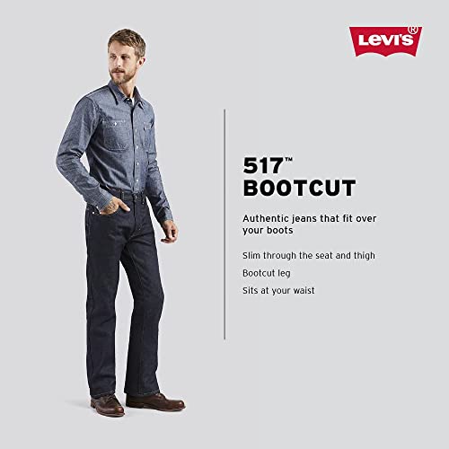 Levi's Men's 517 Boot Cut Jean, Rinse, 33x32 by Levi's - Used condition - US$69.50