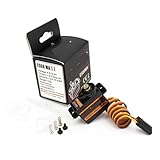 Paliers de servomoteur SAEVVCJWW Mini Serveur de Simulation d\'engrenages métalliques ES08MA/ES08MD II 12g, 1/4 pièces(ES08MA)