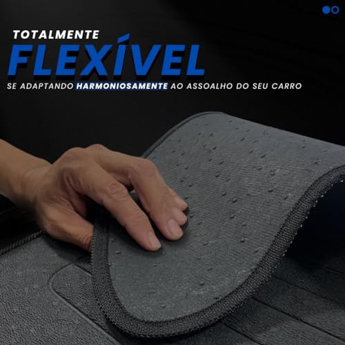 Jogo de Tapetes Automotivos Emborrachados para Uno 2014-2015 - 2016-2017 - 2018-2019 - 2020-2021 - 2