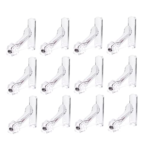 Veemoon 12piezas Clip De Resorte Pinzas para Manteles Ajustables De Plástico Sujetamanteles para Sujetar Manteles El Hogar y Eventos