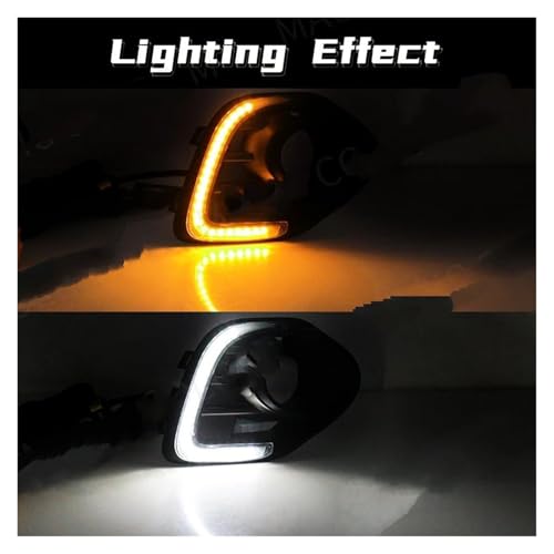 Phare antibrouillard LED DRL antibrouillard pour remplacer les feux ternes - 4