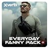Vertx Everyday Tactical Fanny Pack + 100% Nylon Fanny Pack for Men and Women with CCW-Ready Design and Rapid Access Tab - Ranger Green - 2L