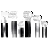 Un ensemble comprend: 6 × couteau de table, 6 × cuillère de table, 6 × fourchette de table, fourchette 6 × trois, 6 × cuillère de dessert, 6 × tache à thé, qui suffisent pour répondre à tous les besoins de base de la restauration quotidienne de base de 6