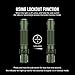 OLIGHT Warrior 3S 2300 Lumens Rechargeable Tactical Flashlight, Compact Dual-Switches LED Bright Light with Proximity Sensor, Powered by Customized Battery for Emergency, and Searching (OD Green)
