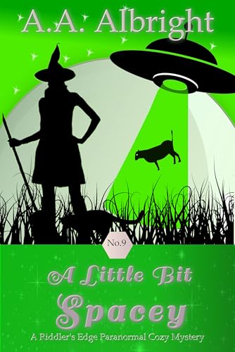 A Little Bit Spacey (A Riddler's Edge Cozy Mystery #9)