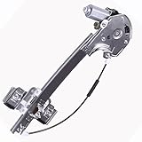 Power Window Regulators Rear Left Drivers Side with Motor Assembly Replacement Parts for 2000-2005 Buick LeSabre