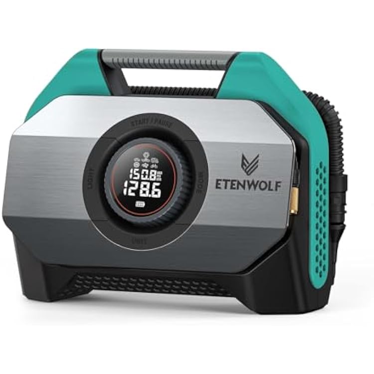 ETENWOLF S6 Tire Inflator & USB C Charger