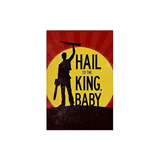 Hail to the King Baby Movie Cool Wall Decor Konsttryck Affisch väggkonst för vardagsrumsdekoration -50x70cmx1st - Ingen ram