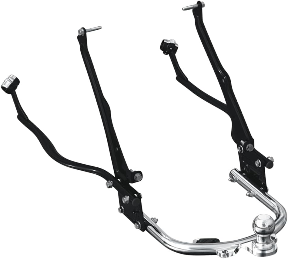 Kuryakyn 7652 Motorcycle Accessory: Trailer Hitch with 1-7/8" Diameter Hitch Ball for 2009-13 Harley-Davidson Touring Motorcycles , black