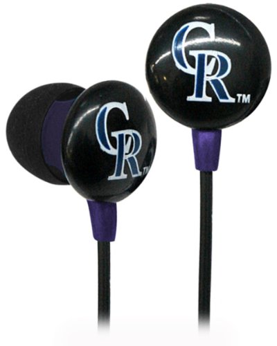 MLB Colorado Rockies Ear Phones