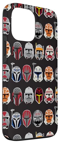 Coque iPhone 13 Pro Max Star Wars antichoc étui rigide Clone Wars Trooper Helmet - 3