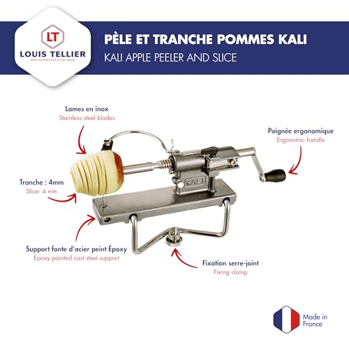 Louis Tellier - Kali Professional Apple Peeler & Slicer, Manual by Louis Tellier - Used condition - Image 2
