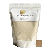 オーガニックシュガー 600g グラニュー糖タイプ 有機JAS認定品 有機砂糖 未精製 製菓 ブラジル産 シール付 ナチュラルキッチン