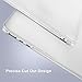 MOSISO Compatible with MacBook Air 13 inch Case 2026 2025 2024 2023 2022 M4 A3240 M3 A3113 M2 A2681, Anti-Scratch/Easy to Snap on Hard Shell Cover for MacBook Air 13.6 inch Case, Crystal Clear