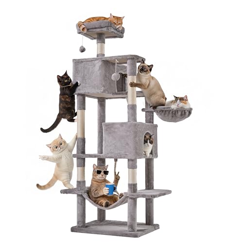 Árbol para Gatos Simple Deluxe 66 in Para Interior miniatura 1