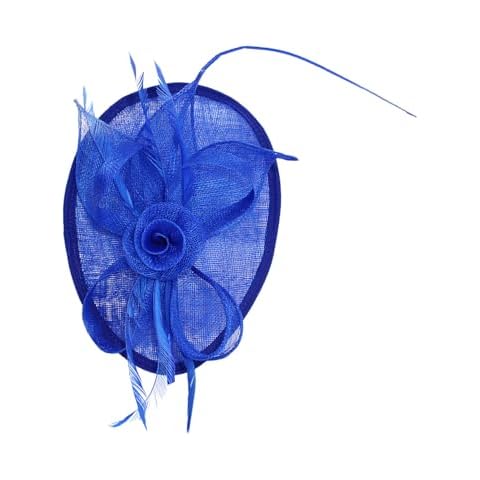 Finecy In Women's Royal Blue Fascinator Headband Cover