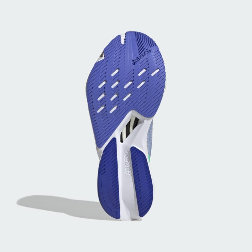 Image of adidas Womens Adizero Boston 12 Running Sneakers Shoes - Blue