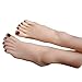 1 Pair Lifesize Silicone Female Mannequin Foot Display Jewerly Sandal Shoe Sock Display Art Sketch