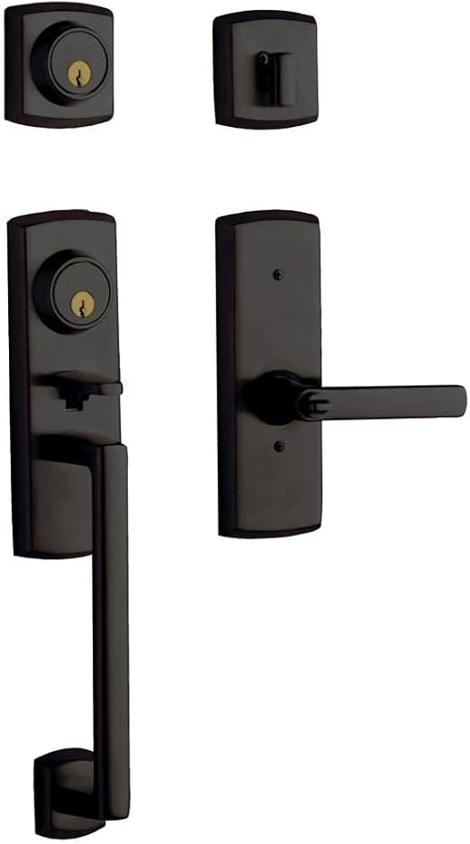 Baldwin Hardware 85385.102.2LH Handle Set Door Handles