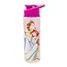 Silver Buffalo DP110391 Disney Princess Trio Confetti Flowers Stainless Water Bottle, 25-oz