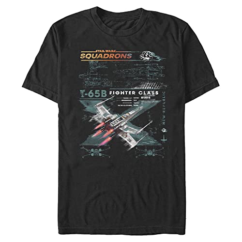 T-shirt Star Wars X-Wing anti-déformation pour un style geek durable