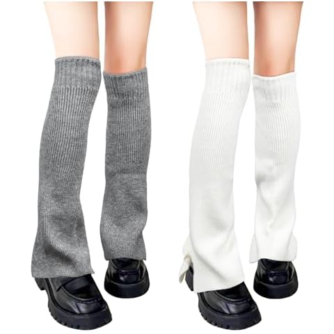 QKURT Knitted Long Leg Warmers for Women Cover