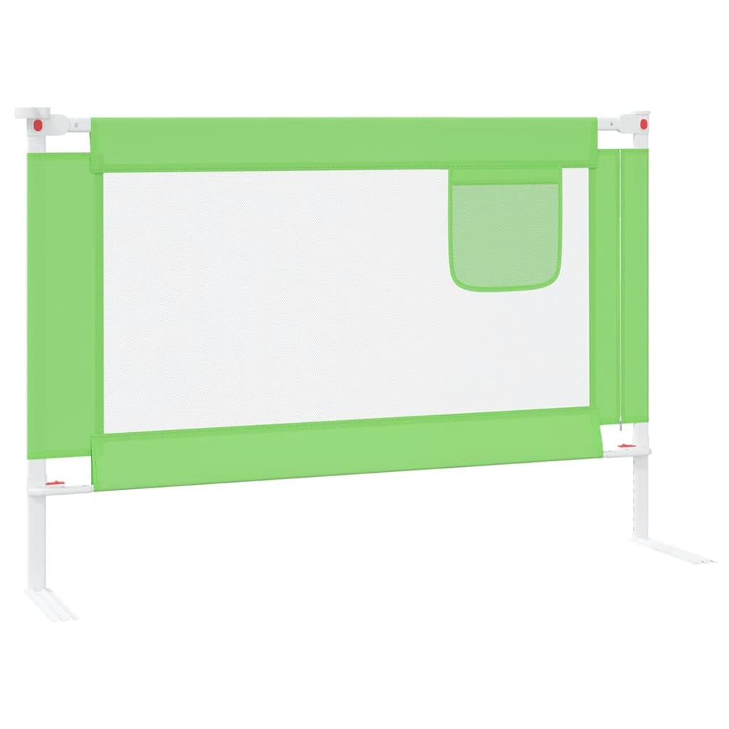 Generisch Kleinkind-Bettschutzgitter Grün 100x25 cm Stoff,Baby & Kleinkind,Babysicherheit,Baby-Bettschutzgitter,10190