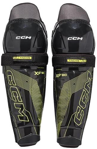 Genouillères de hockey CCM Tacks XF80 équipement tibia senior glace