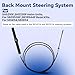 Looklardy SSC13414 14Ft Mechanical Rack & Pinion Steering Cable Compatible with SB39526P,SB39544P Bezel Kits for Back Mount Steering System & SH5210P,SH5230P Helm Units Fits for SS14114,SS15114