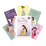 Zooplay India Bump to Baby – Positive Journey Cards for Mom-to-Be |16 Pregnancy Affirmation cards & 5 Mindfulness & Calming Coloring Cards | Gift for Expecting Moms, Baby Shower & Self-Care