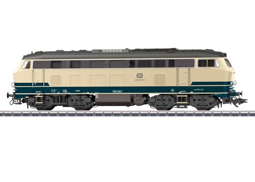Locomotive diesel série 218 avec traction fluide et feux led led