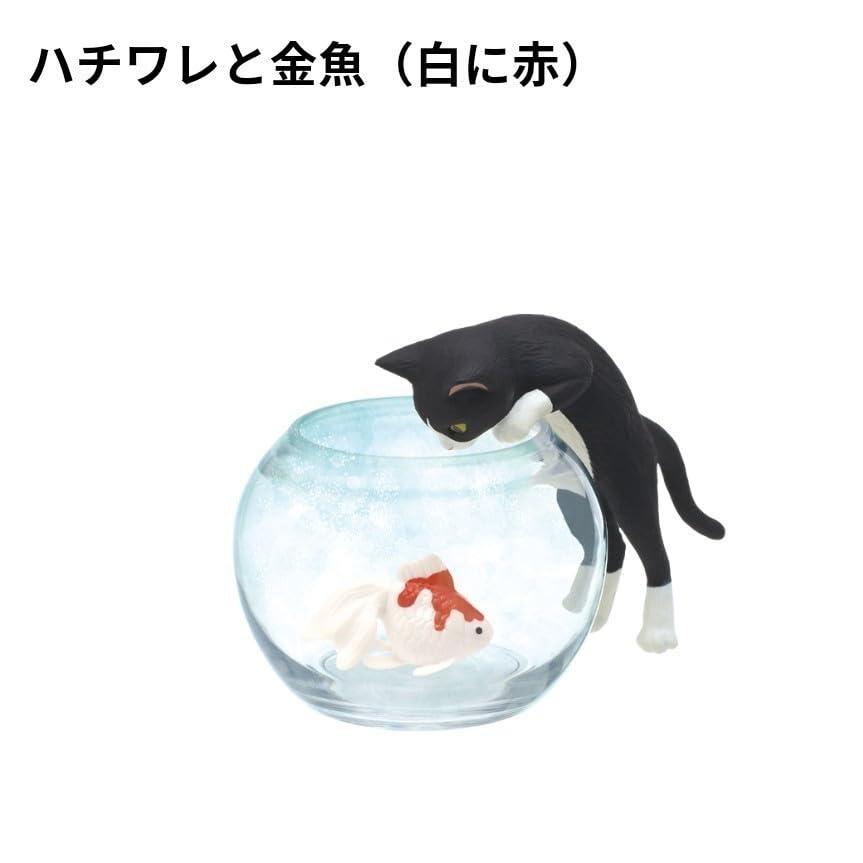 Amazon | 猫と金魚 全4種類 ミニチュアコレクション フィギュア ガチャ