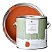 Produktbild MissPompadour extramatte Wandfarbe Orange mit Goldfisch 2,5L - sehr hohe Deckkraft - geruchsneutrale, spritzfreie Farbe - atmungsaktive, wasserbasierte Innenfarbe/Deckenfarbe - Die Wertvolle