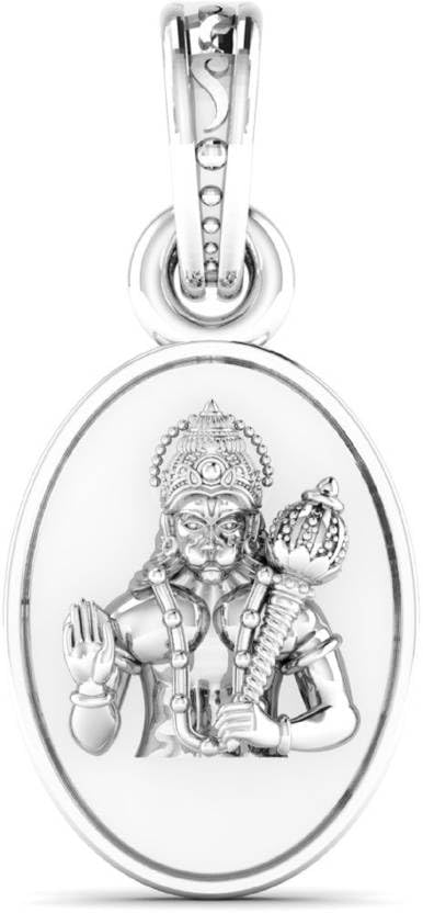 Médaillon Seigneur Bajrang Bali argent sterling taille S mixte