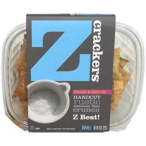 Z Crackers Sea Salt Olive Oil, 8-Ounce Units (Pack of 4)