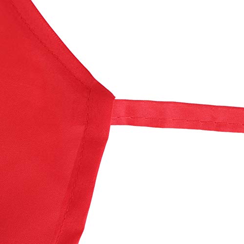 Avental de Natal, cor vermelha, Natal, festa, jantar, aventais, cozinha, cozinha, decoração de festi