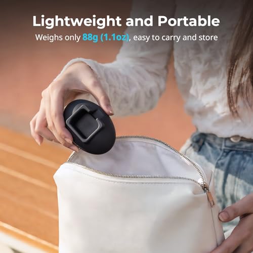 Image of SmallRig Silicone Stand Base for DJI Osmo Pocket 4 /3, Non-Slip Portable Desktop Mount with Charge Hole, Stable Desktop Support Bracket for Pocket 4-6008
