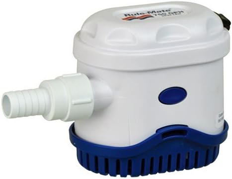 Rule-Mate Automatic Bilge Pump, No Float Switch Required, Water Sensing