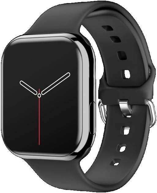 2024 Smart Watch Series 10 HK10 Pro Max Men AMOLED Bluetooth Call 3D Menu Fitness Tracker Women Series Smartwatch For iOS Android (Black)