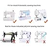 52pcs/set Piedini Macchina Cucire Domestica Piedino Premistoffa Professionale Kit per Piedi Passeggio Piedini Premistoffa per Macchina da Cucire per Singer